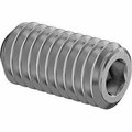 Bsc Preferred Mil. Spec. 18-8 Stainless Steel Cup-Point Set Screw 10-32 Thread 3/8 Long 97705A485